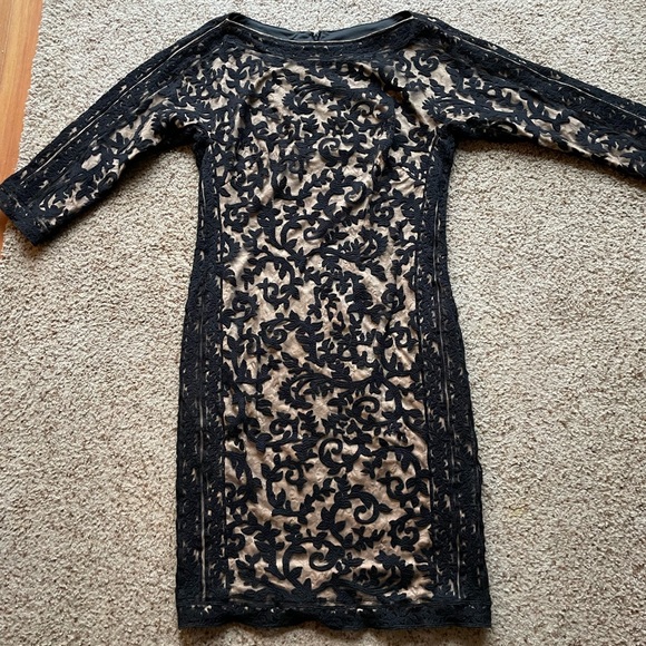 Tadashi Shoji Dresses & Skirts - Tadashi Shoji black lace dress size 12